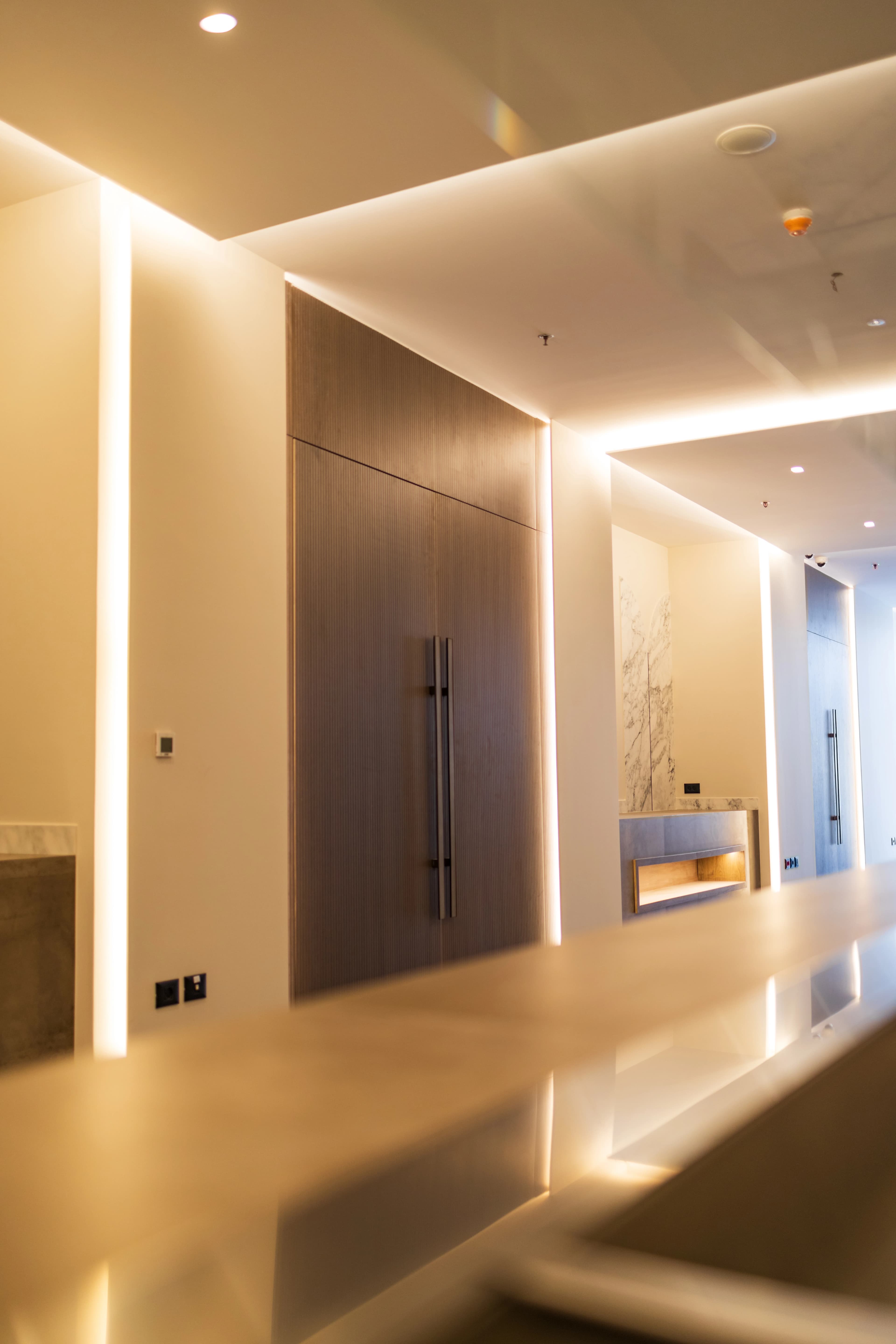Spa hallway