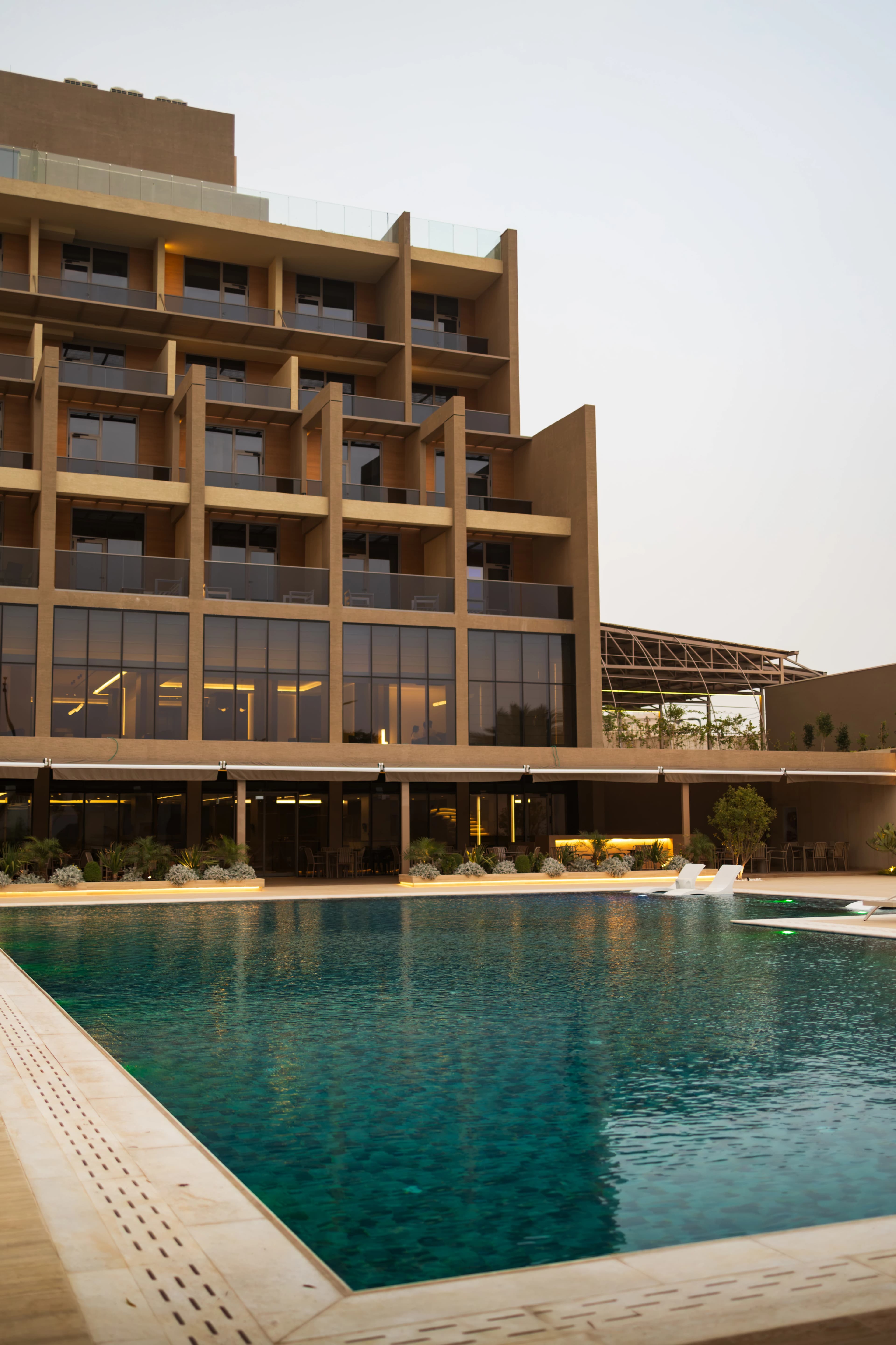 Pool party at Raha Resort